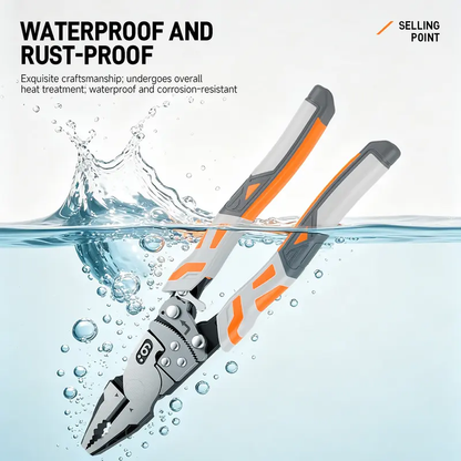 55-steel self-locking anti-slip ratchet pliers