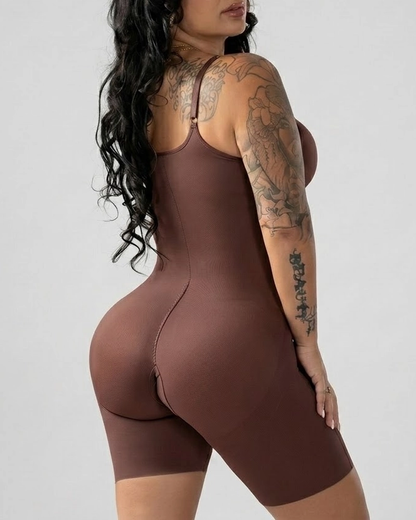 Seamless Shaping Bodysuit with Wire-Free Cups, Tummy & Butt Lift