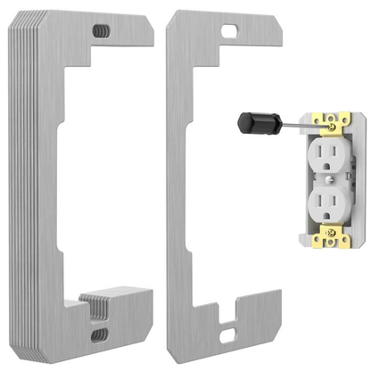 🛠 Outlet Repair Spacers – Easy Fix for Loose, Crooked & Recessed Outlets