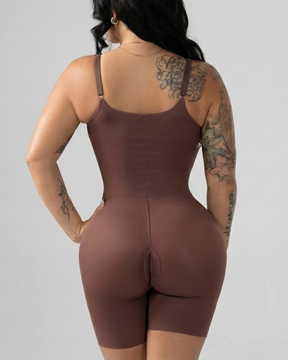 Seamless Shaping Bodysuit with Wire-Free Cups, Tummy & Butt Lift