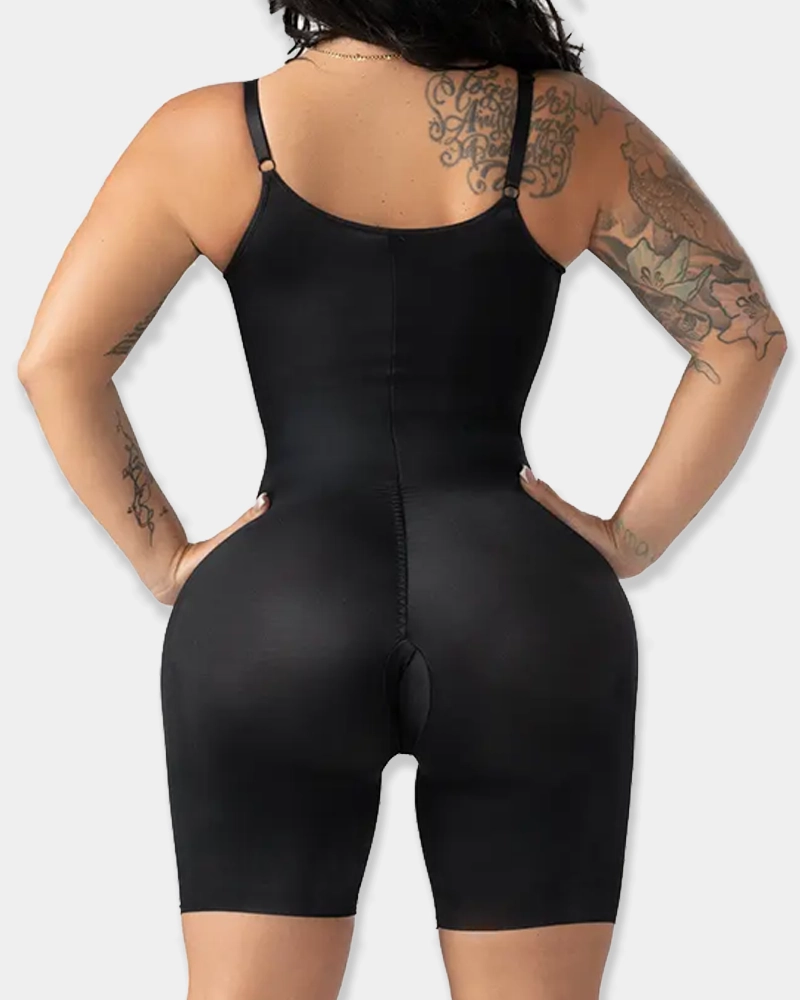 Seamless Shaping Bodysuit with Wire-Free Cups, Tummy & Butt Lift