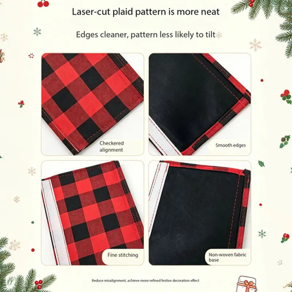 Plush Christmas Refrigerator Door Handle Covers