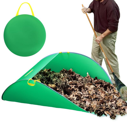 Green Leaf Collection Garden Leaf Gathering Tent - Portable, Easy-to-Use Garden Cleaning Tool for Outdoor Cleanup,toolupgrade